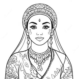 Raya Coloring Pages