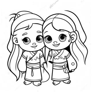 Raya Coloring Pages