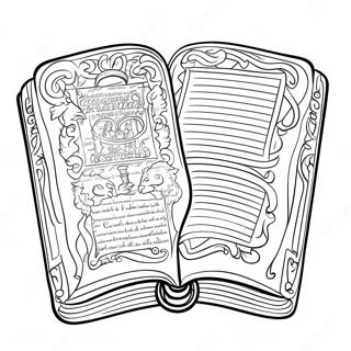 Torah Coloring Page 40623-32119