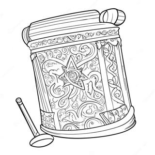 Torah Coloring Page 40623-32120