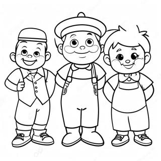 Little Rascals Coloring Pages