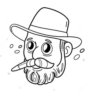 Pothead Stoner Coloring Pages