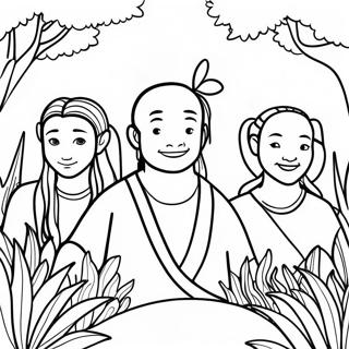 Avatar World Coloring Pages