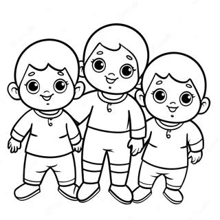 Sturniolo Triplets Fun Coloring Page 40783-32236