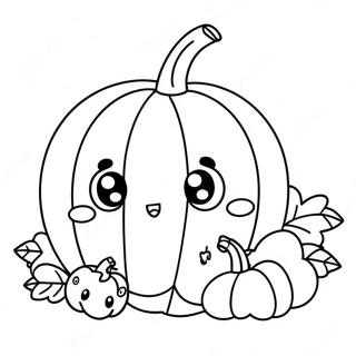 Kawaii Halloween Pagini De Colorat