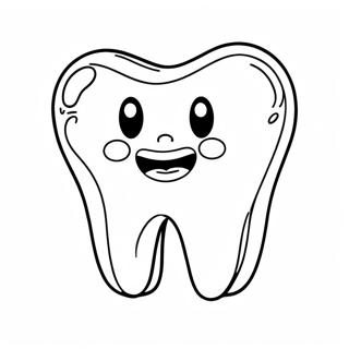 Tooth Coloring Pages