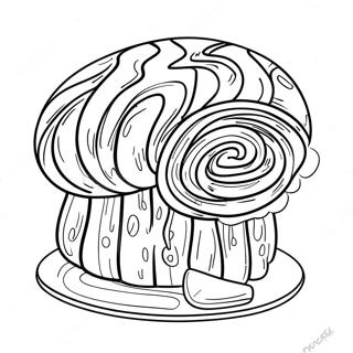 Jelly Roll Coloring Pages