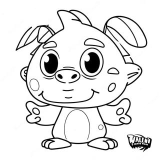 Wallykazam Coloring Page 40893-32294