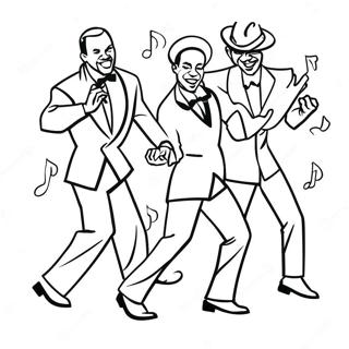 Jazz Dance Coloring Pages