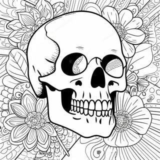 Skull Anatomy Coloring Pages