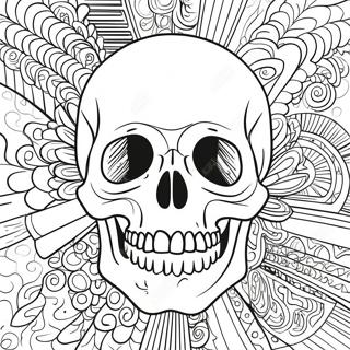 Skull Anatomy Coloring Pages