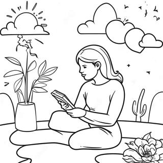 Relaxing Adult Coloring Pages For Stress Relief Coloring Page 40954-32353