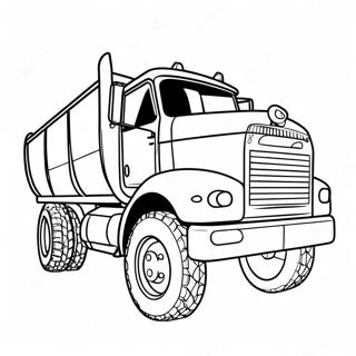 Snow Plow Truck Coloring Page 40993-32384