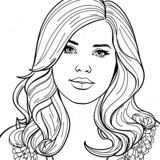 Amy Coloring Page 4100-3258