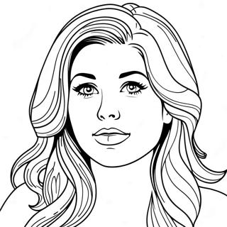 Amy Coloring Page 4100-3259