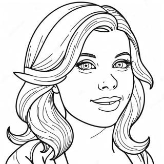 Amy Coloring Page 4100-3260