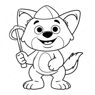 Bluey Giant Coloring Pages