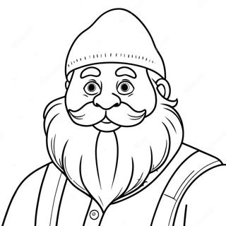 Yukon Cornelius Coloring Pages