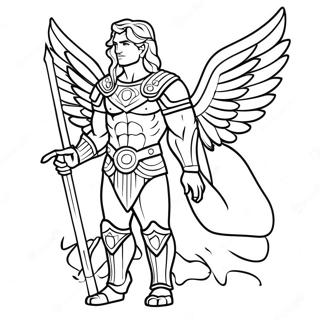 Majestic Guardian Coloring Page 41044-32431