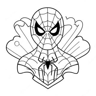 Spiderman Valentine S Day Coloring Page 41083-32474