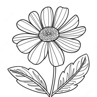 Marigold Flower Coloring Page 41123-32512