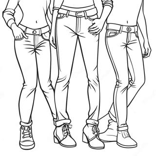 Newjeans Coloring Pages