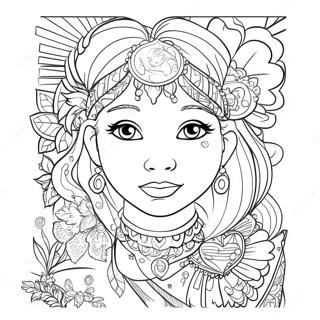 I Am Brave Affirmation Coloring Page 41193-32538