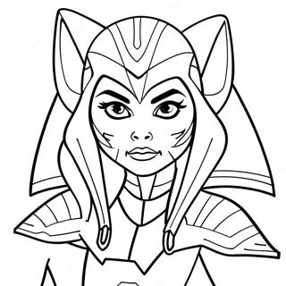 Ahsoka Tano Farvelægningsside 41223-32576