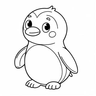 Cute Penguin Coloring Pages