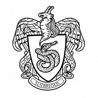 Slytherin Coloring Pages