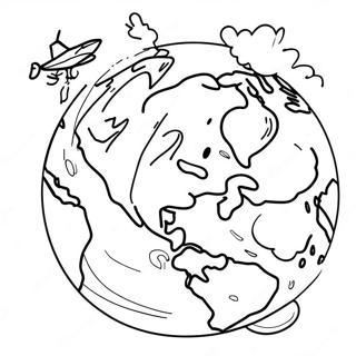 Word World Coloring Pages