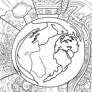 Word World Coloring Page 41333-32672