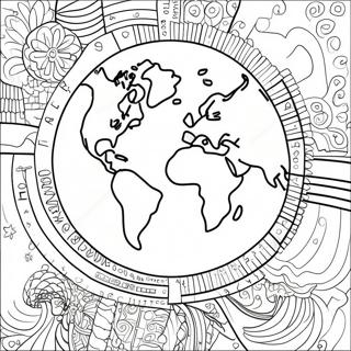 Word World Coloring Pages