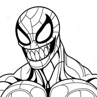 Venom Among Us Coloring Pages