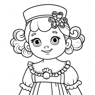 Fancy Nancy Coloring Page 4140-3295