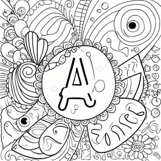 Vowel Coloring Pages