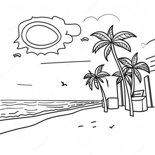 Miami Coloring Pages