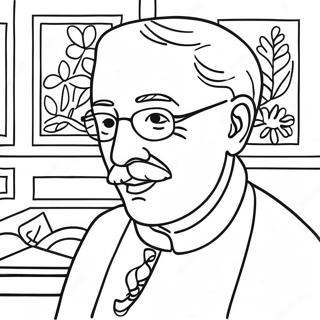 Matisse Coloring Page 41513-32806