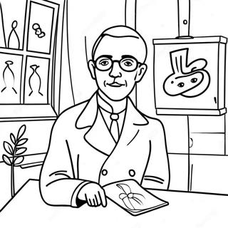 Matisse Coloring Page 41513-32808