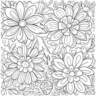 Vibrant Matisse Patterns Coloring Page 41514-32801