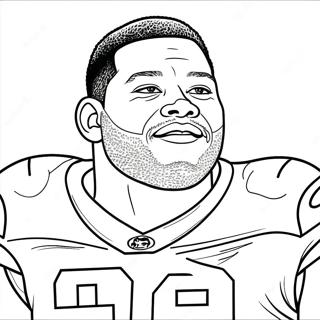 Aaron Donald Ausmalbild 41523-32810