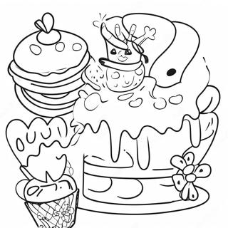 Alice S Wonderland Bakery Coloring Page 41603-32888