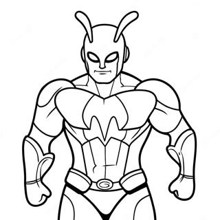 Blue Beetle Coloring Pages