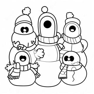 Among Us Christmas Crew Coloring Page 41683-32934