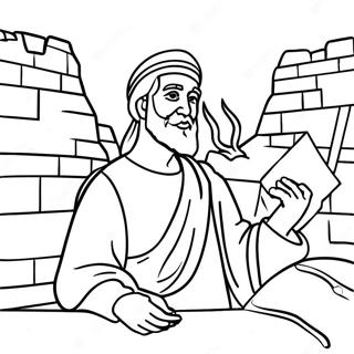 Nehemiah Coloring Pages