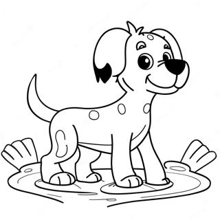 Harry The Dirty Dog Coloring Pages