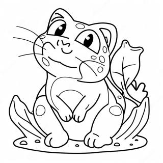 Cat Toad Coloring Pages