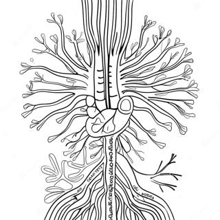 Human Circulatory System Coloring Page 41844-33078