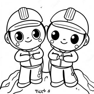 Tuttle Twins Coloring Pages