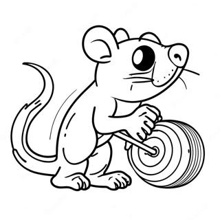 Rat Fink Coloring Pages